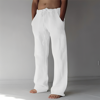 Arthur – Pantalon Ample en Lin pour Hommes